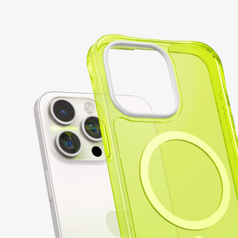 iPhone 15 Pro Max Kılıf, Ciel By Cyrill UltraSheer Mag (Magsafe Uyumlu) Lime