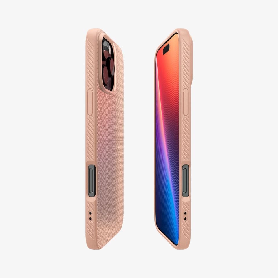 Spigen iPhone 16 Pro Max Kılıf Liquid Air Rose Titanium