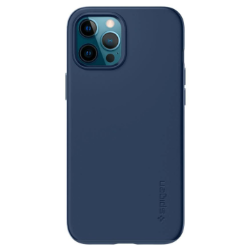 iPhone 12 Pro Max Kılıf, Spigen Thin Fit Pro Deep Blue