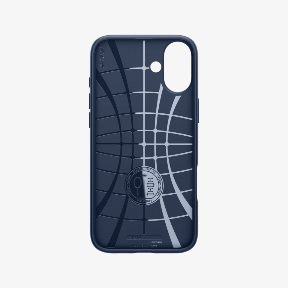 Spigen iPhone 16 Plus Kılıf Liquid Air Navy Blue
