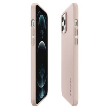 iPhone 12 Pro Max Kılıf, Spigen Thin Fit Pro Pink Sands