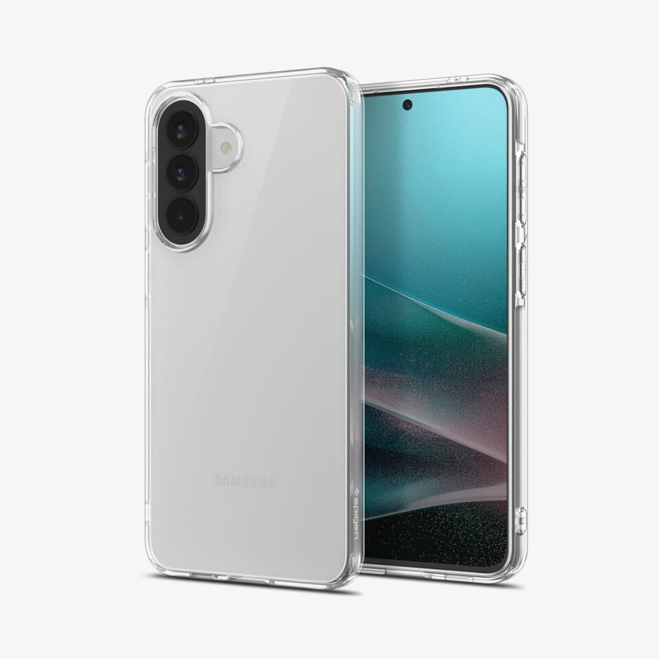 Spigen Samsung Galaxy A57 5G ile Uyumlu ince Kılıf Liquid Crystal Sararmaya Dayanıklı DuraClear™ Hava Kanalı Teknolojisi™ Askeri Sınıf Koruma Şeffaf Kapak