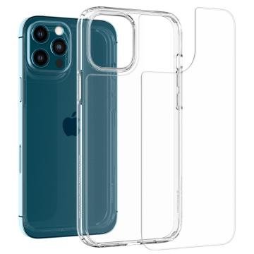 iPhone 12 Pro Max Kılıf, Spigen Quartz Hybrid Crystal Clear