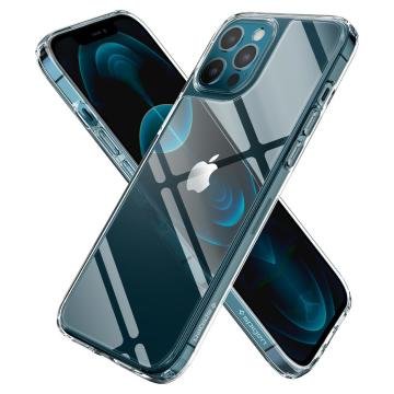 iPhone 12 Pro Max Kılıf, Spigen Quartz Hybrid Crystal Clear