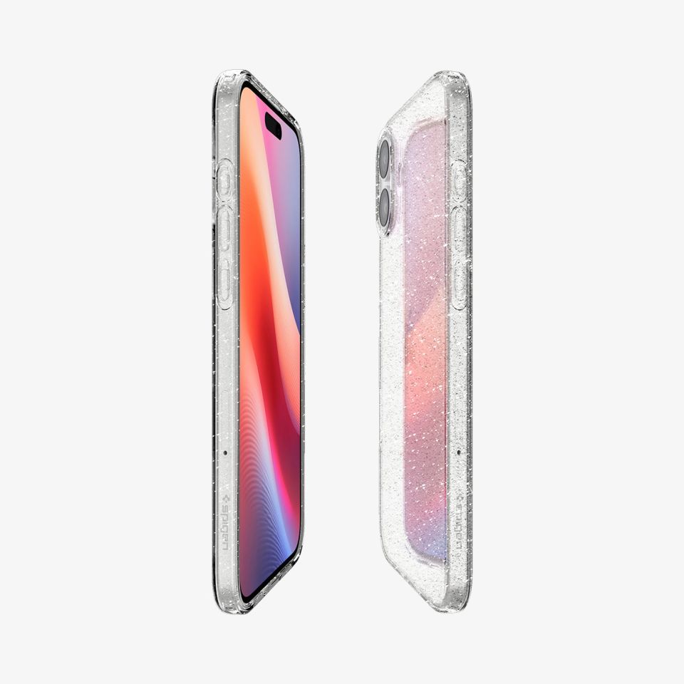Spigen iPhone 16 Plus Kılıf Liquid Crystal Glitter Crystal Quartz