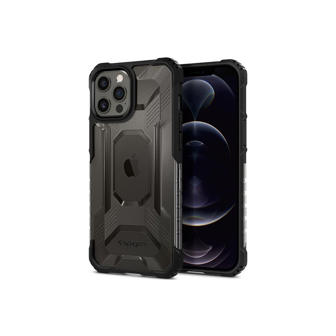 iPhone 12 Pro Max Kılıf, Spigen Nitro Force Matte Black