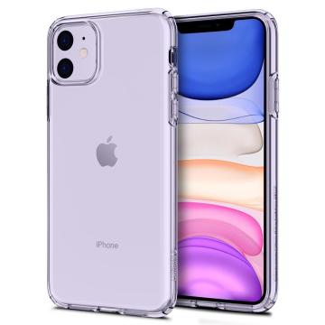 iPhone 11 Kılıf, Spigen Liquid Crystal 4 Tarafı Tam Koruma Crystal Clear