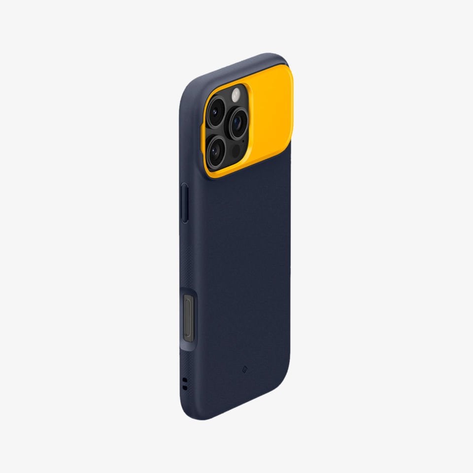 Spigen Caseology iPhone 16 Pro Max Kılıf Nano Pop Mag MagSafe Özellikli Kickstand Blueberry Navy