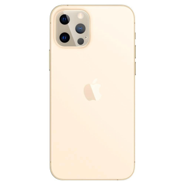 iPhone 12 Pro Max Kamera Lens Cam Ekran Koruyucu, Spigen Glas.tR Optik (2 Adet) Gold