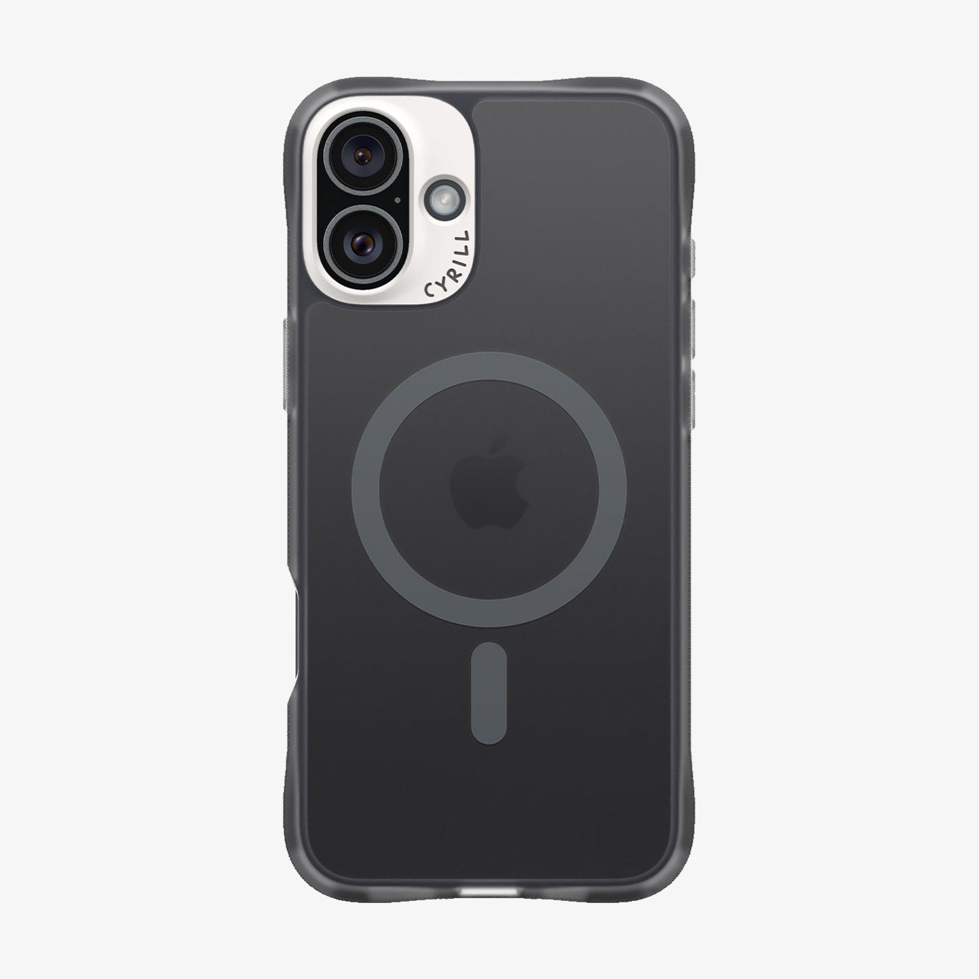 Ciel by Cyrill iPhone 16 Kılıf Ultra Sheer Mag MagSafe Özellikli Space Gray