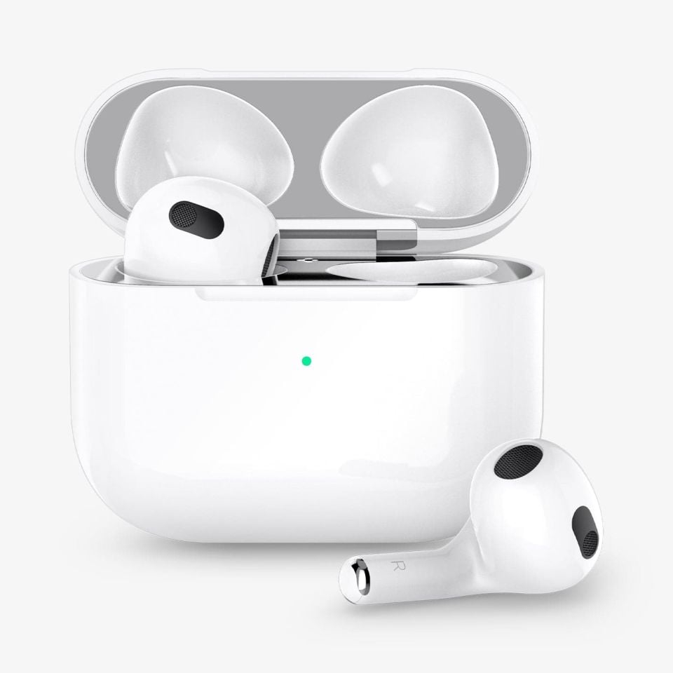 AirPods 3. Nesil Kapak İçi Kir / Toz Önleyici, Spigen Shine Shield (2 Adet)