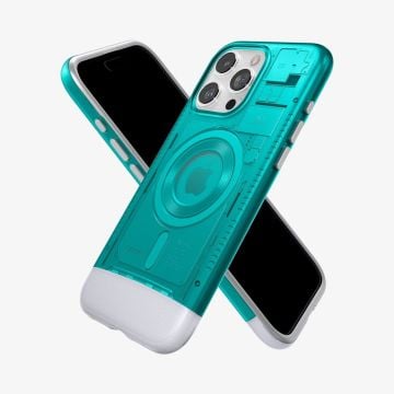 iPhone 15 Pro Max Kılıf, Spigen Classic C1 Mac G3 Design MagFit (MagSafe Uyumlu)