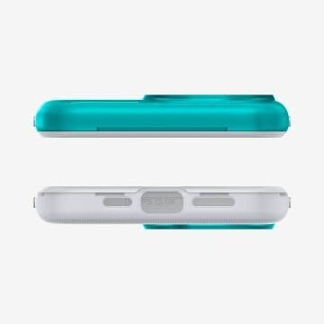 iPhone 15 Pro Max Kılıf, Spigen Classic C1 Mac G3 Design MagFit (MagSafe Uyumlu) Bondi Blue