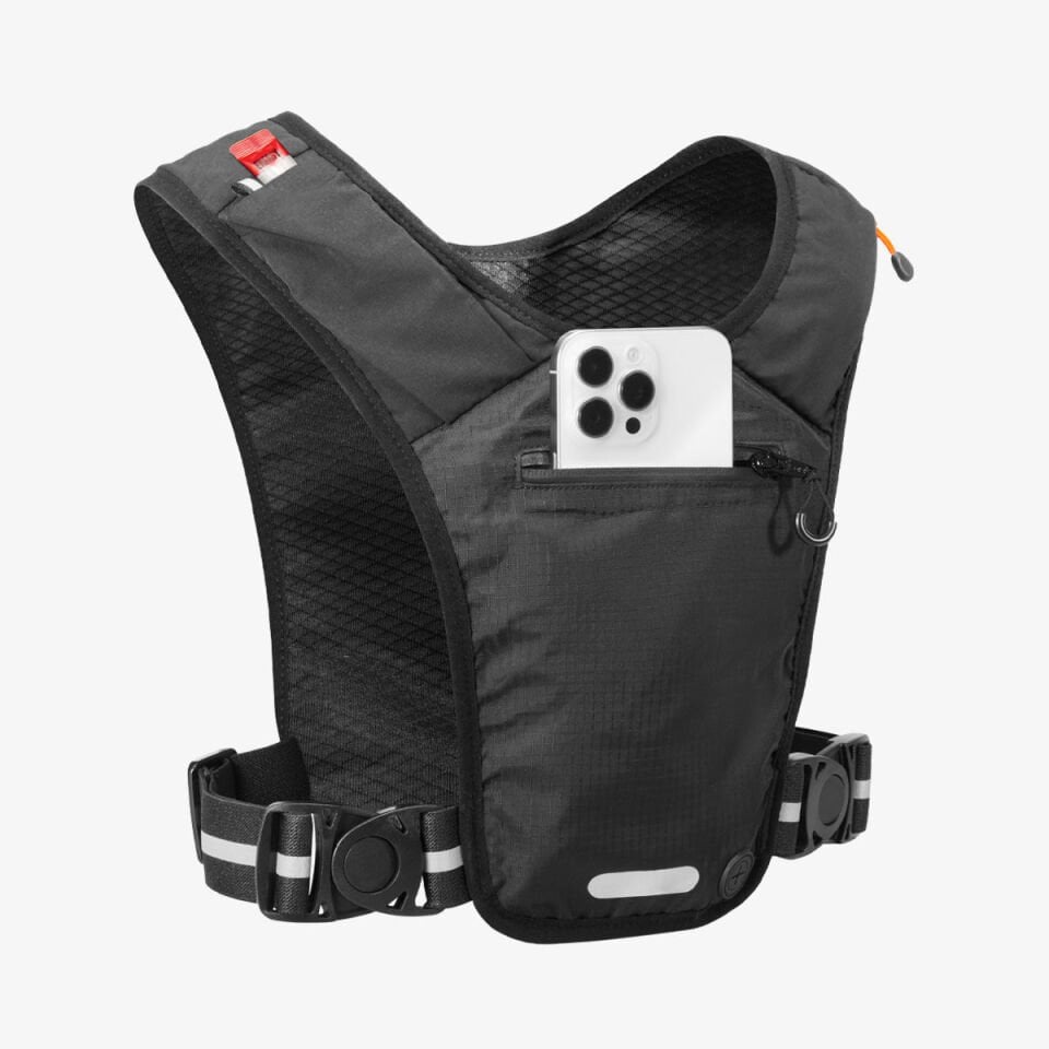 Spigen Dynamic Shield™ Koşu Yeleği / Reflektif özellikli Telefon & Anahtar ve Değerli Eşyalar için Geniş Depolama Alanı / Kulaklık Kablosu için Yuva Black