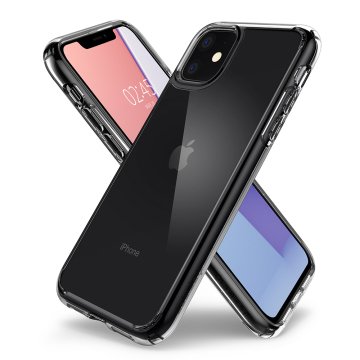 iPhone 11 Kılıf, Spigen Ultra Hybrid Crystal Clear