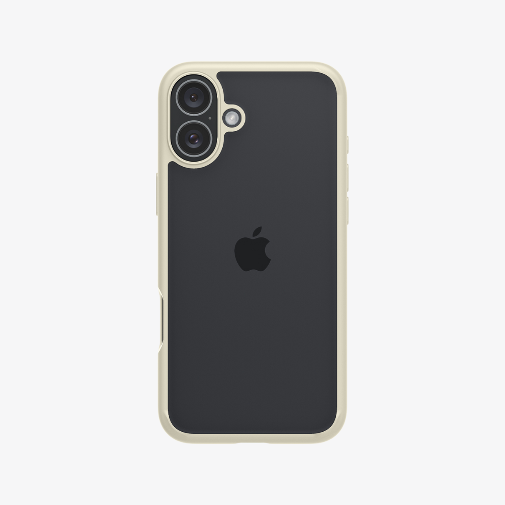 Spigen iPhone 16 Plus Kılıf Ultra Hybrid Mute Beige