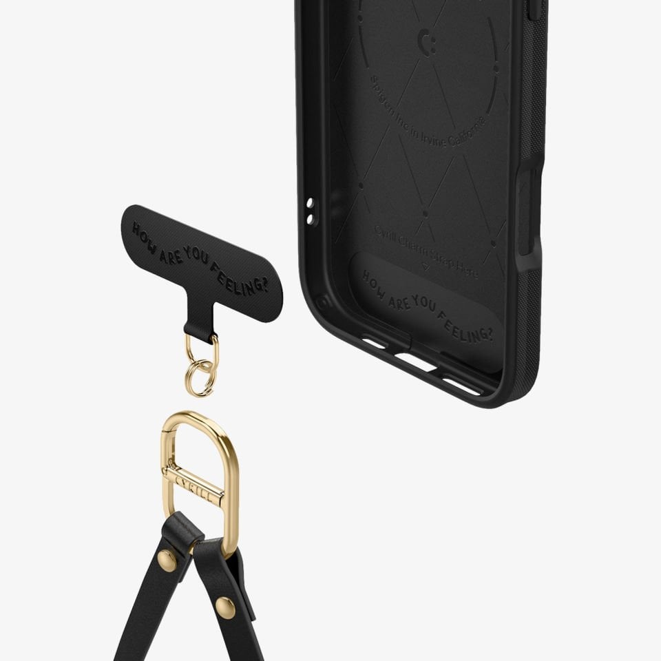 Spigen Ciel by Cyrill iPhone 16 Pro Kılıf Kajuk Mag MagSafe Özellikli Classic Charm Black