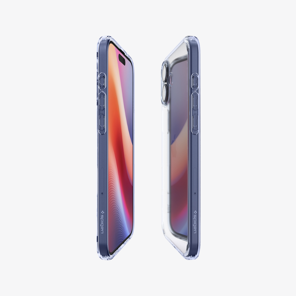 Spigen iPhone 16 Plus Kılıf Ultra Hybrid Sky Crystal