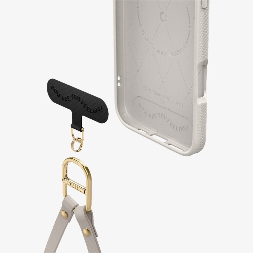 Spigen Ciel by Cyrill iPhone 16 Pro Kılıf Kajuk Mag MagSafe Özellikli Classic Charm Cream