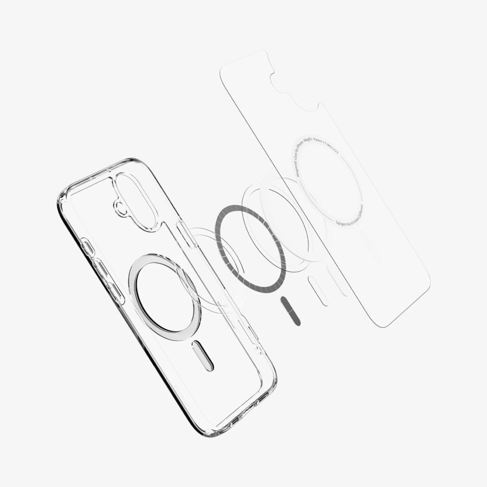 Spigen iPhone 16 Plus Kılıf Ultra Hybrid MagFit MagSafe Özellikli White