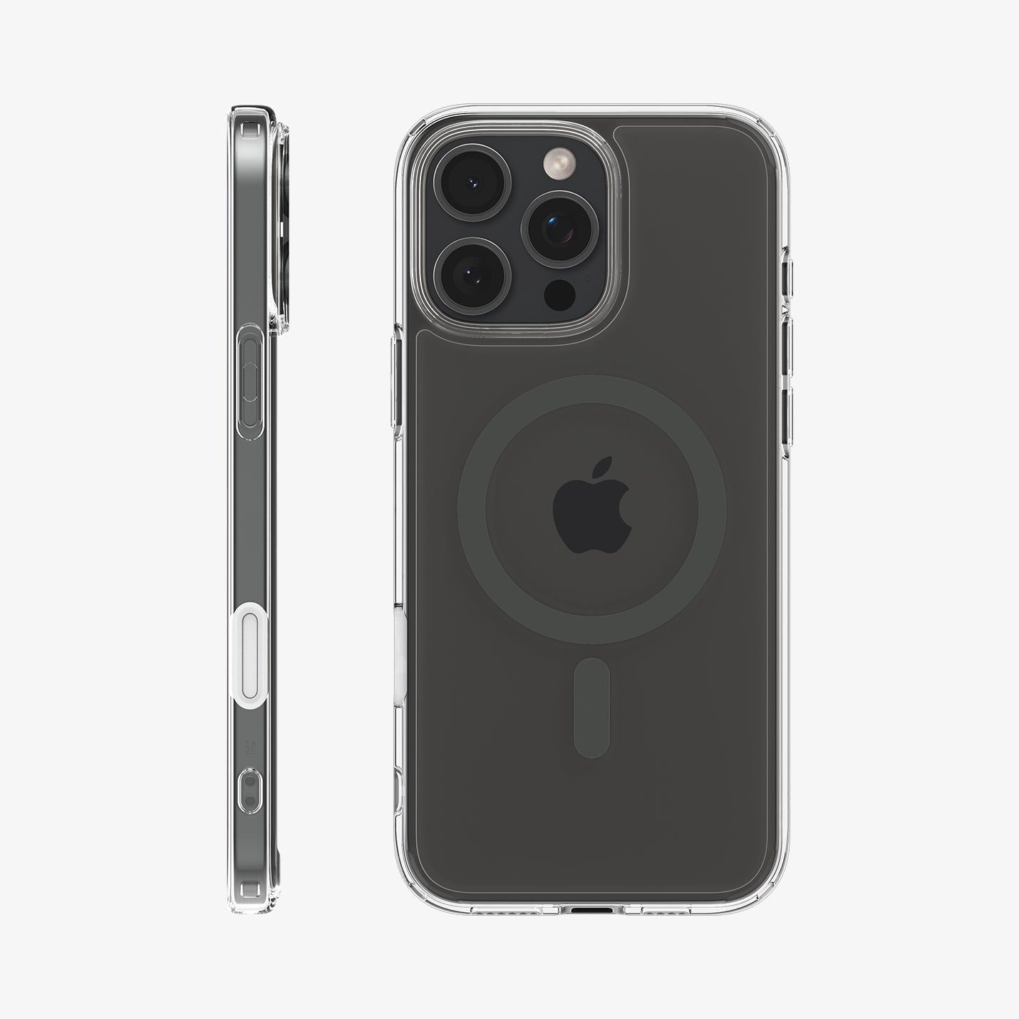 Spigen iPhone 16 Pro Kılıf Ultra Hybrid T (Kamera Buton Korumalı) MagFit MagSafe Özellikli Graphite