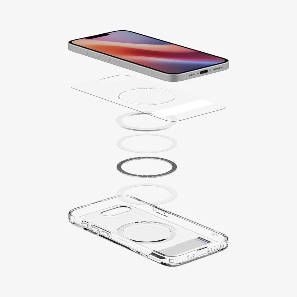 Spigen Apple iPhone 16e Kılıf Ultra Hybrid S MagFit MagSafe Özellikli White
