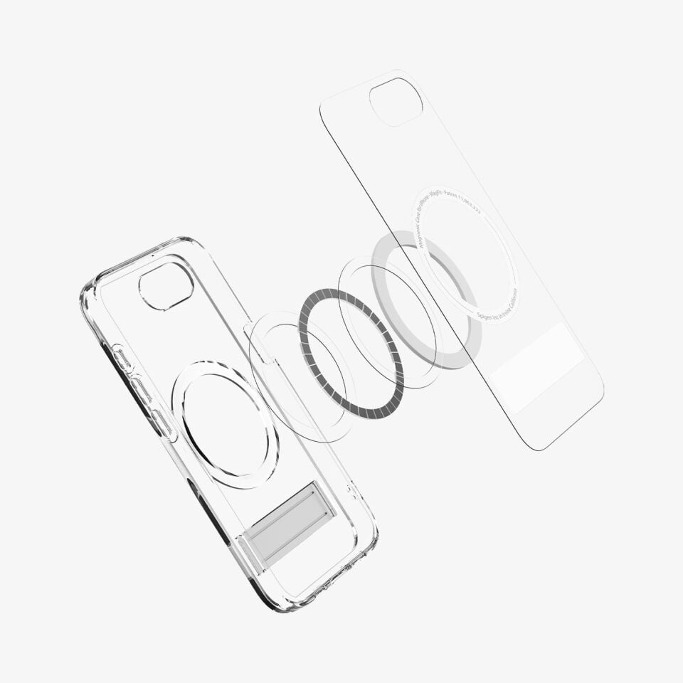 Spigen Apple iPhone 16e Kılıf Ultra Hybrid S MagFit MagSafe Özellikli White