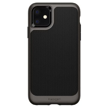 iPhone 11 Kılıf, Spigen Neo Hybrid Gunmetal