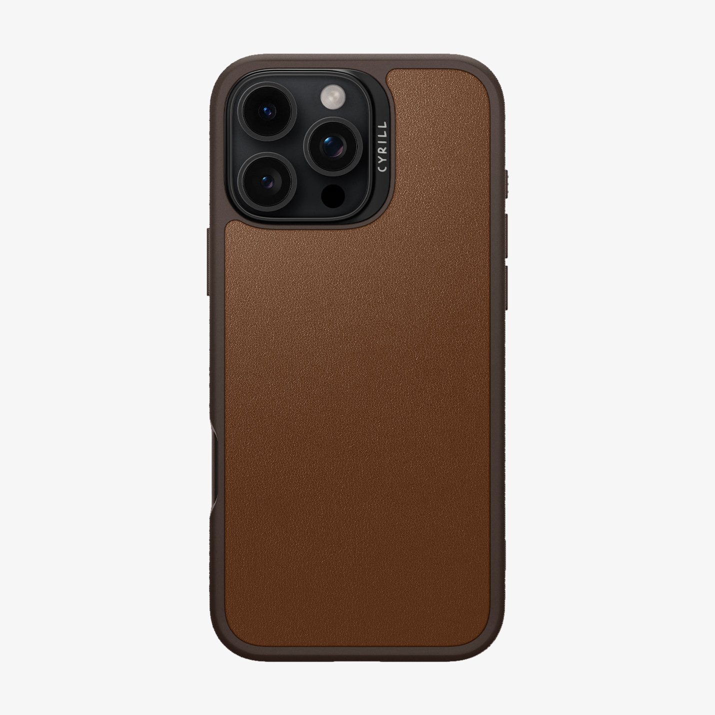 Spigen Ciel by Cyrill iPhone 16 Pro Kılıf Kajuk Mag MagSafe Özellikli Saddle Brown