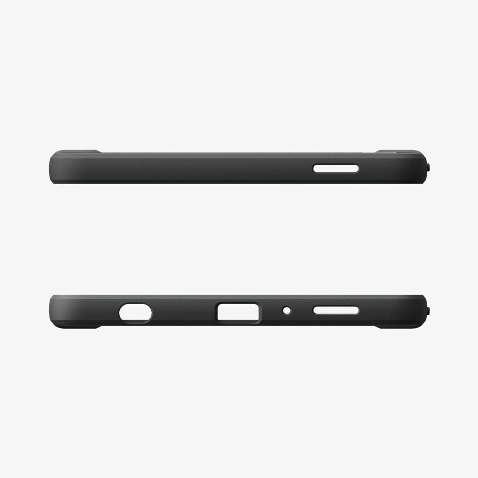 Spigen Samsung Galaxy Tab A11 (2025) ile Uyumlu Ekstra Dayanıklı Kılıf Rugged Armor Hava Kanalı Teknolojisi™ Askeri Sınıf Koruma Çift Katman Kapak Matte Black