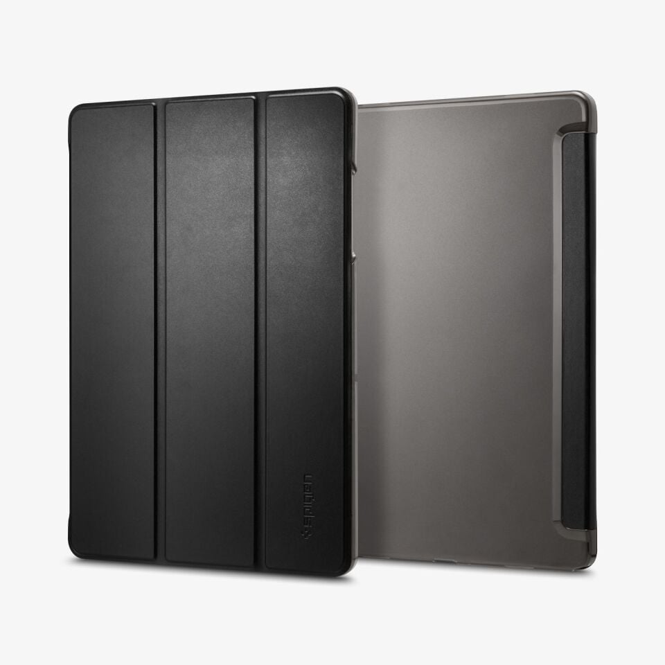Spigen Samsung Galaxy Tab A11 Plus (2025) / A9 Plus  (2023) ile Uyumlu Kılıf Smart Fold Hava Kanalı Teknolojisi™ Askeri Sınıf Koruma Velo Vegan Deri Tasarım