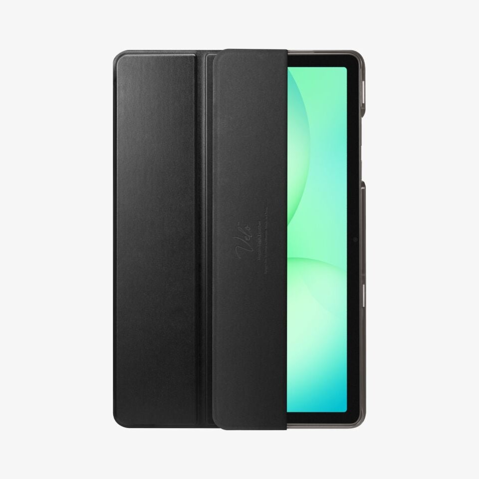 Spigen Samsung Galaxy Tab A11 Plus (2025) / A9 Plus  (2023) ile Uyumlu Kılıf Smart Fold Hava Kanalı Teknolojisi™ Askeri Sınıf Koruma Velo Vegan Deri Tasarım