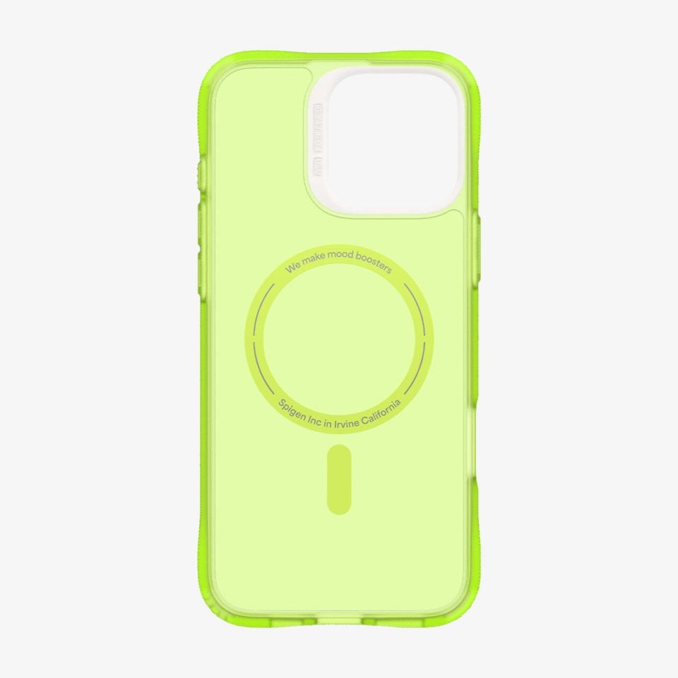 Spigen Ciel by Cyrill iPhone 16 Pro Kılıf Ultra Sheer Mag MagSafe Özellikli Lime