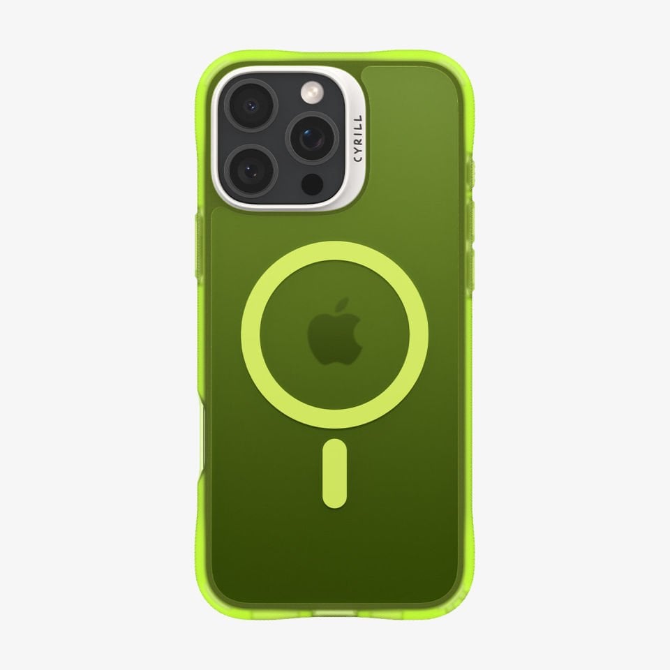 Spigen Ciel by Cyrill iPhone 16 Pro Kılıf Ultra Sheer Mag MagSafe Özellikli Lime