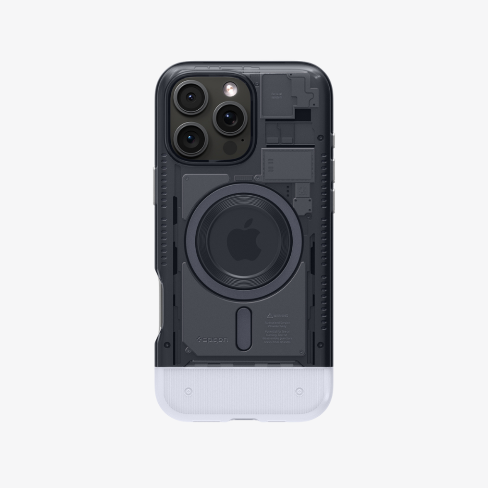 Spigen iPhone 16 Pro Kılıf Classic C1 MagFit MagSafe Özellikli Graphite