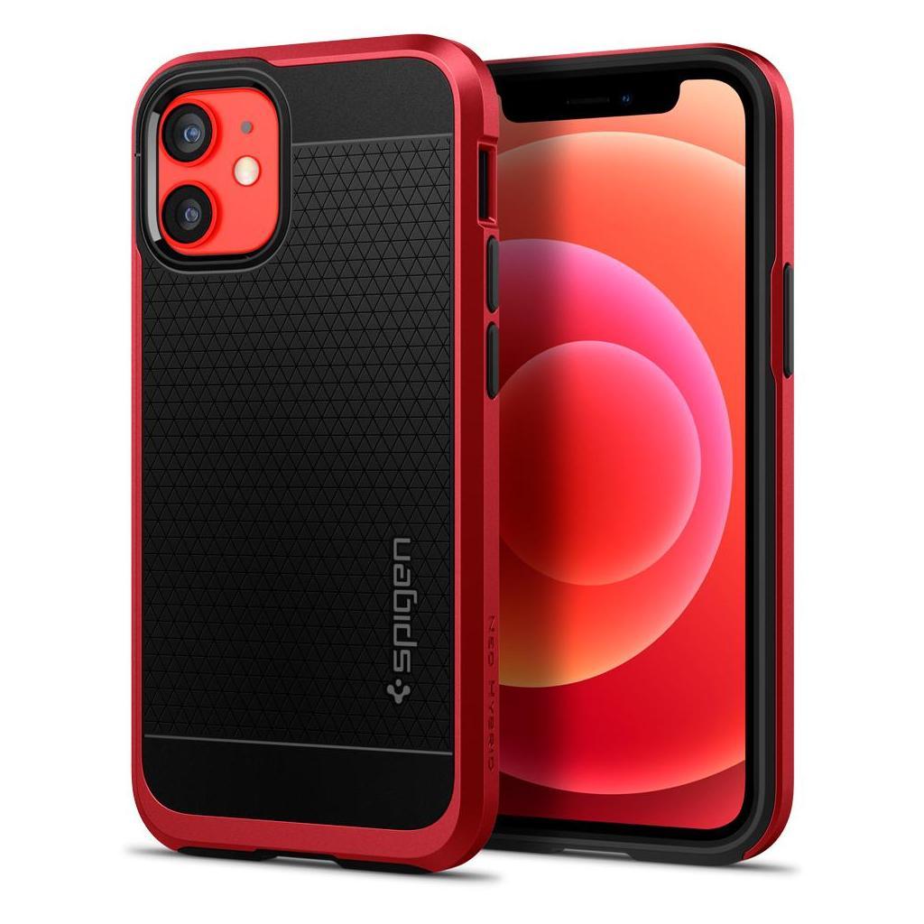 iPhone 12 Mini Kılıf, Spigen Neo Hybrid Red