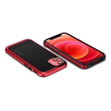 iPhone 12 Mini Kılıf, Spigen Neo Hybrid Red