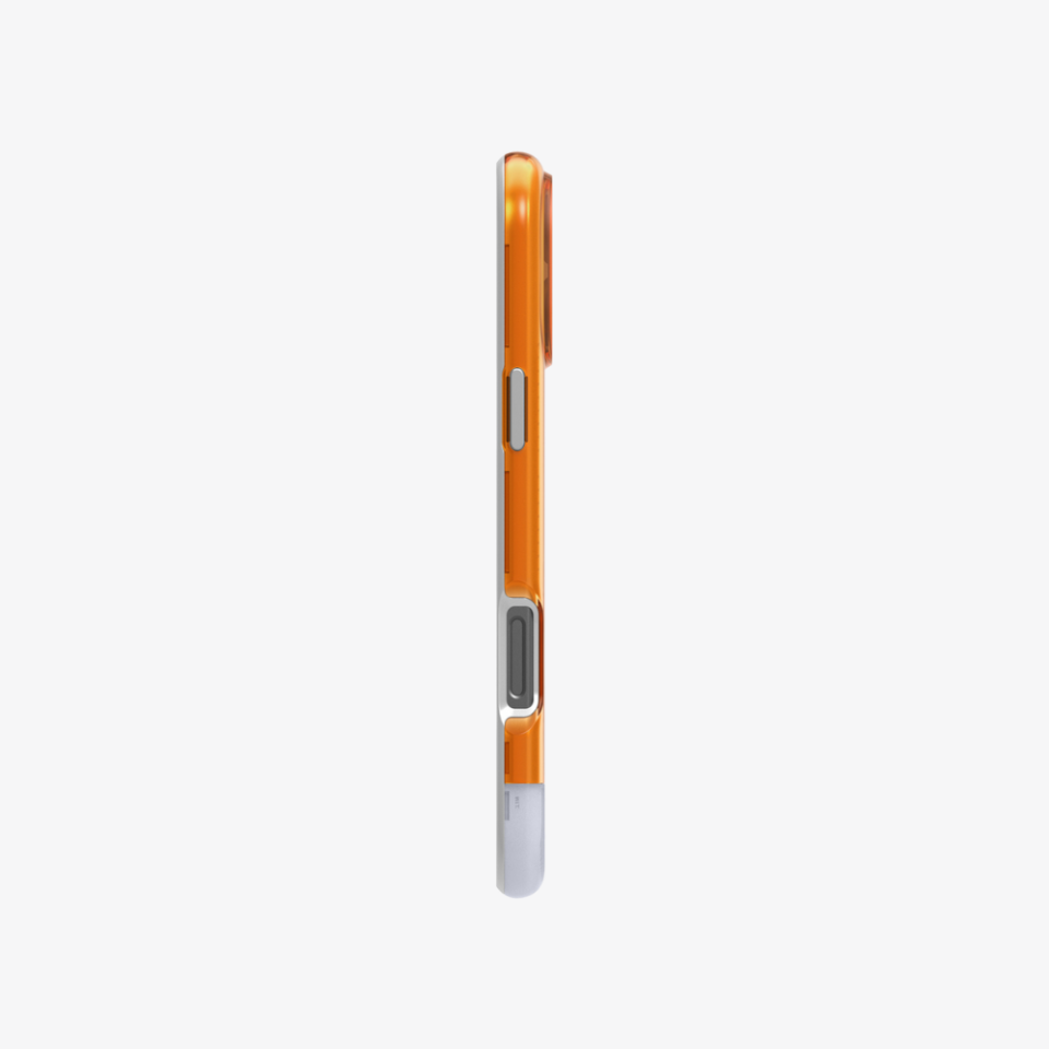 Spigen iPhone 16 Pro Kılıf Classic C1 MagFit MagSafe Özellikli tangerine