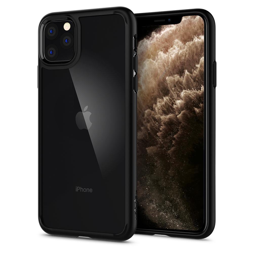 iPhone 11 Pro Kılıf, Spigen Ultra Hybrid Matte Black