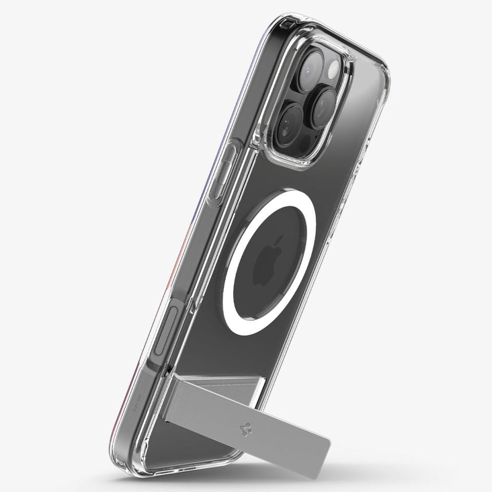 Spigen iPhone 16 Pro Kılıf Ultra Hybrid S MagFit MagSafe Özellikli Crystal Clear