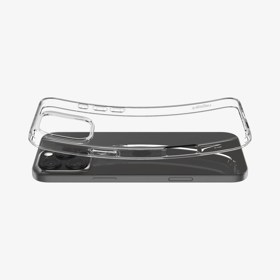 Spigen iPhone 16 Pro Kılıf Crystal Flex Crystal Clear
