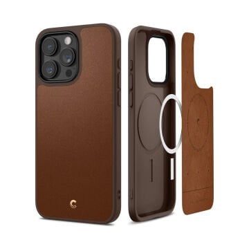 iPhone 15 Pro Max Kılıf, Ciel By Cyrill Kajuk Mag (Magsafe Uyumlu) Saddle Brown