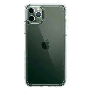 iPhone 11 Pro Max Kılıf, Spigen Ultra Hybrid Crystal Clear