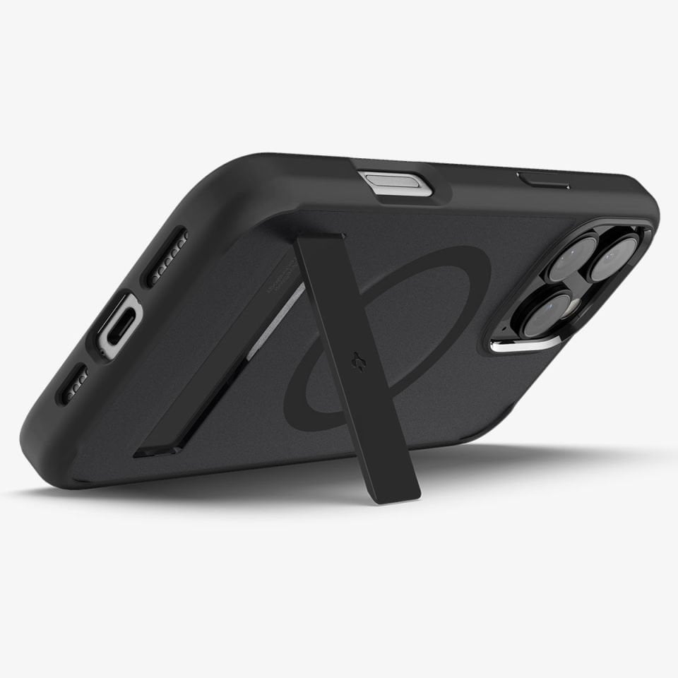Spigen iPhone 16 Pro Kılıf Ultra Hybrid S MagFit MagSafe Özellikli Frost Black