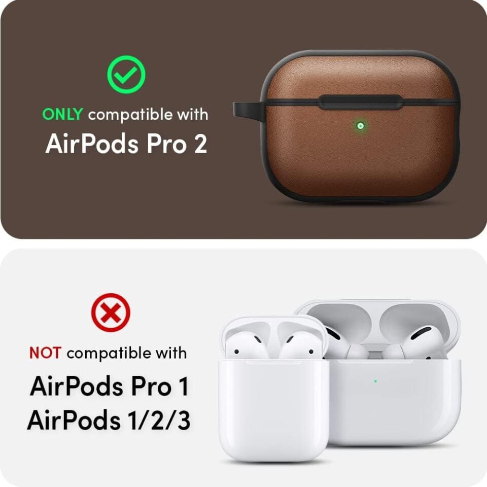 Spigen Ciel by CYRILL AirPods Pro (2. nesil) Kılıf Kajuk Saddle Brown