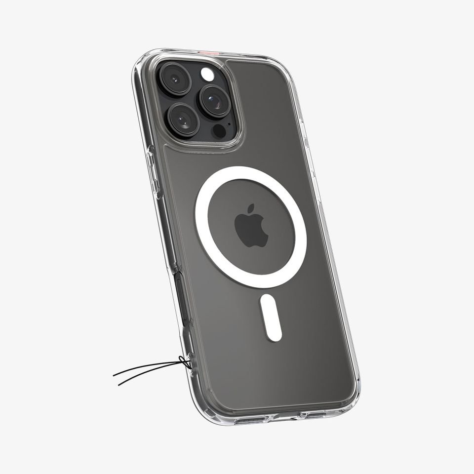 Spigen iPhone 16 Pro Kılıf Crystal Hybrid MagFit MagSafe Özellikli