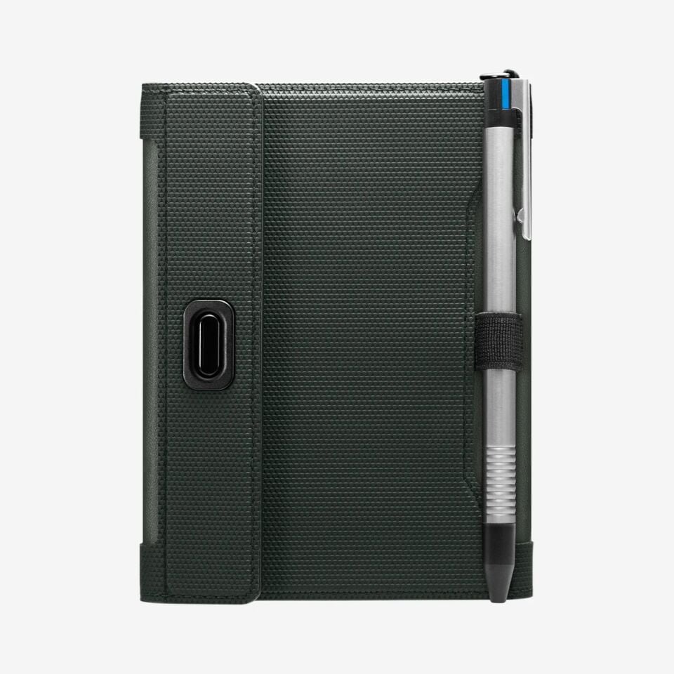 Spigen Passport Holder RFID Korumalı Seyahat Çantası Pasaport Cüzdan Military Green