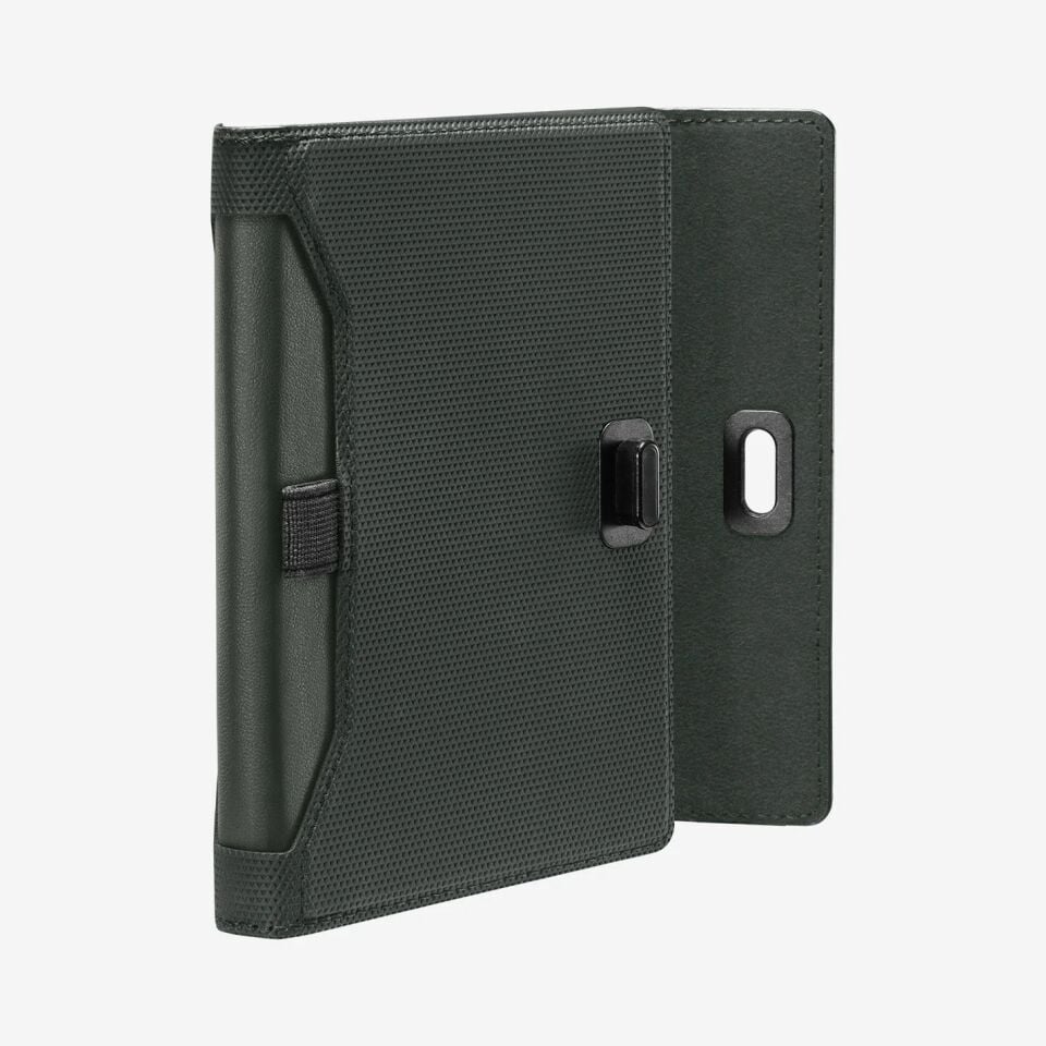 Spigen Passport Holder RFID Korumalı Seyahat Çantası Pasaport Cüzdan Military Green