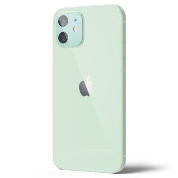 iPhone 12 Kamera Lens Cam Ekran Koruyucu, Spigen Glas.tR Optik (2 Adet) Green