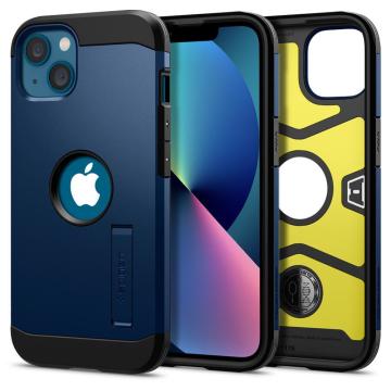 iPhone 13 Kılıf, Spigen Tough Armor Navy Blue